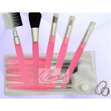 Pink Maquiagem Ferramentas 5PCS Silicone Cosmética Make Up Brushes